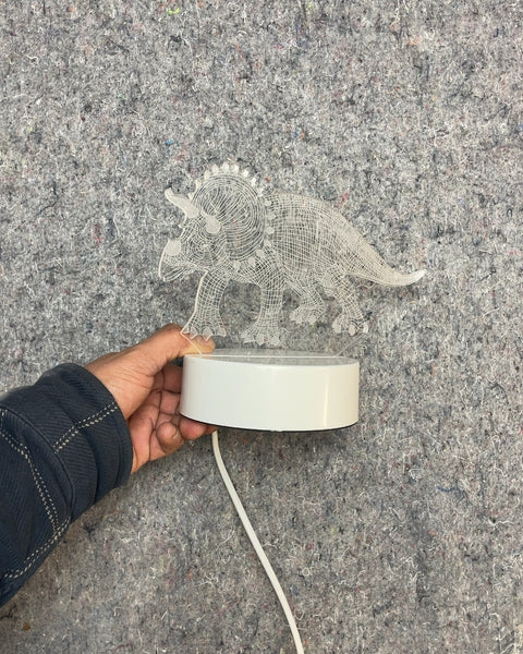 Triceratops LED Night Light