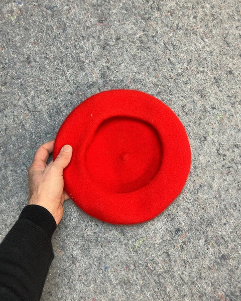 Cool Red Polka Dot Beret