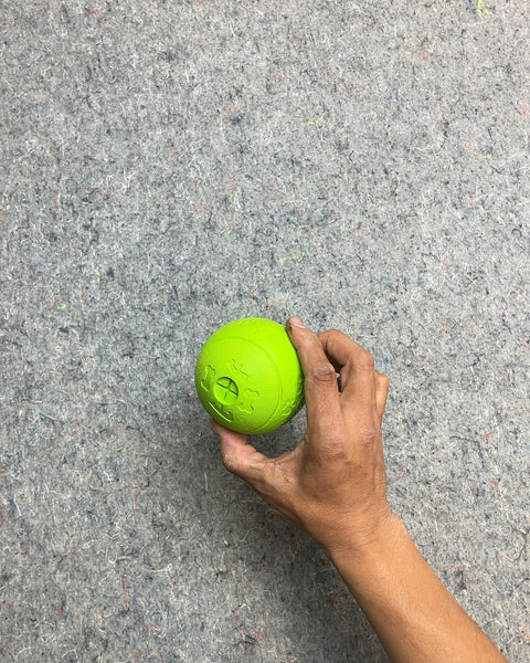 Lime Green Pet Play Ball