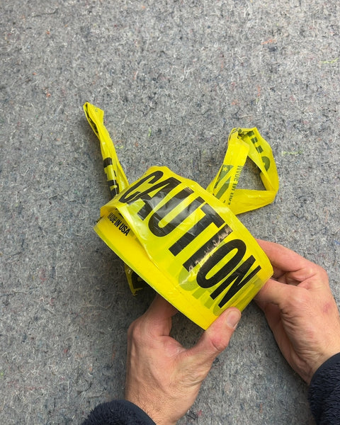 Yellow Caution Tape Roll