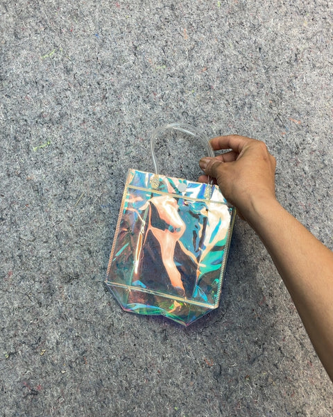 Iridescent Clear Tote Bag