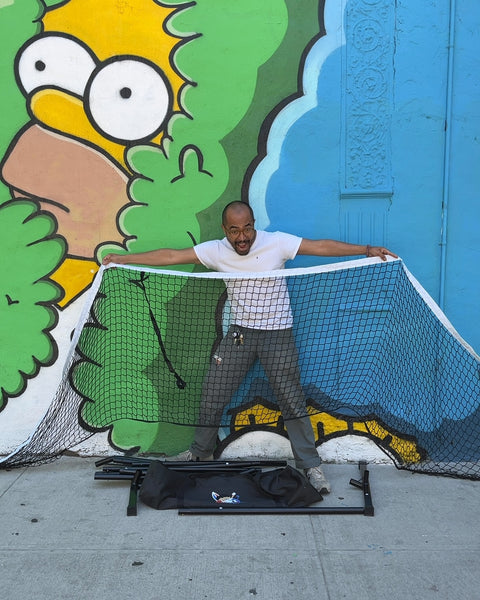 A Portable Pickleball Net In Great Condition From Anything Sports
