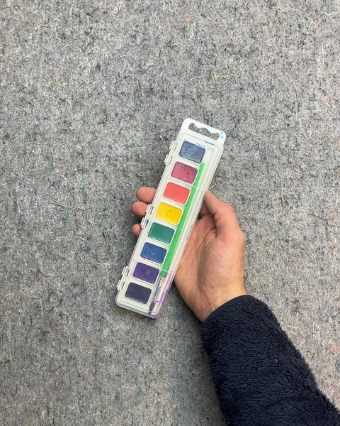 Watercolor Paint Set with Brush