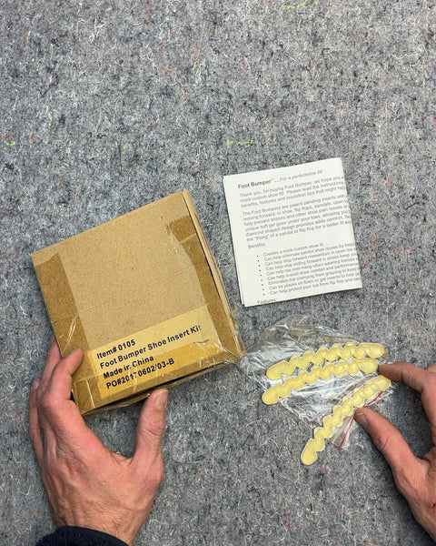 Foot Bumper Shoe Insert Kit