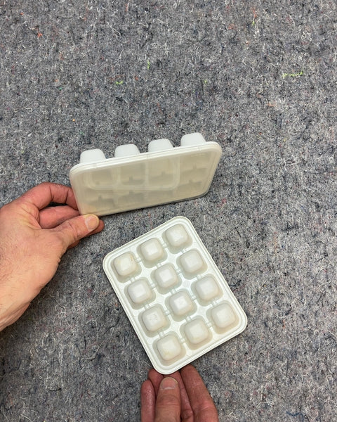 Two Small Ice Cube Trays