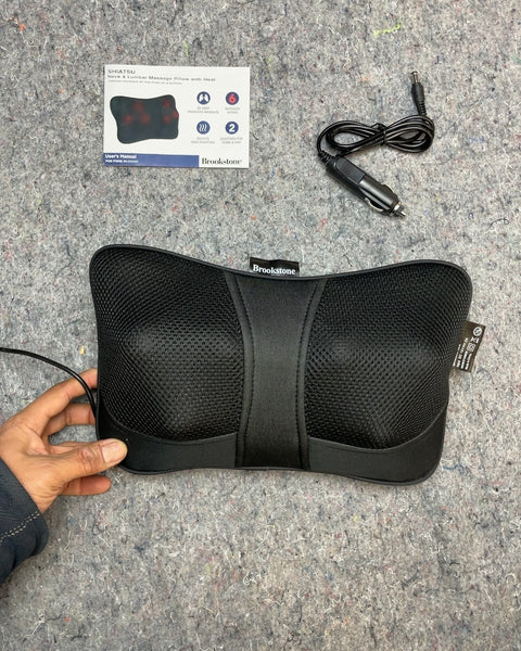 Brookstone Shiatsu Massage Pillow with Heat