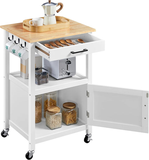 Brand New Topeakmart Rolling Kitchen Island Utility Cart
