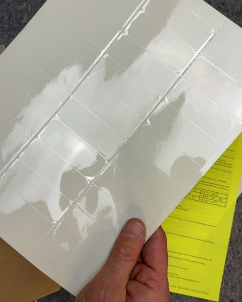 Bunch Of Label and Cardstock Sheets