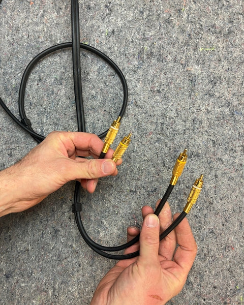 2-RCA Male to 2-RCA Male Audio Cable