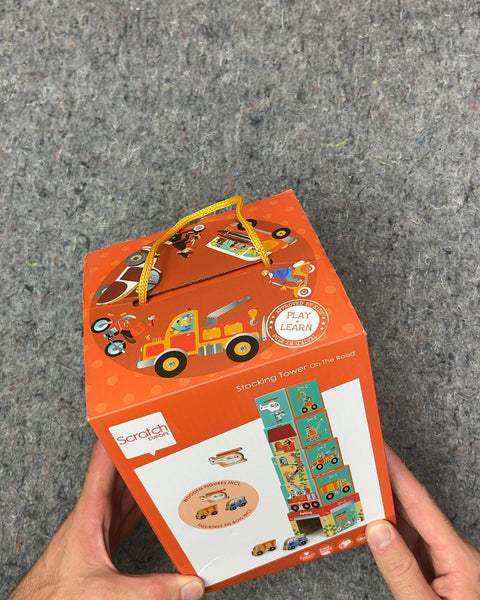 Scratch Europe "On The Road" Stacking Tower