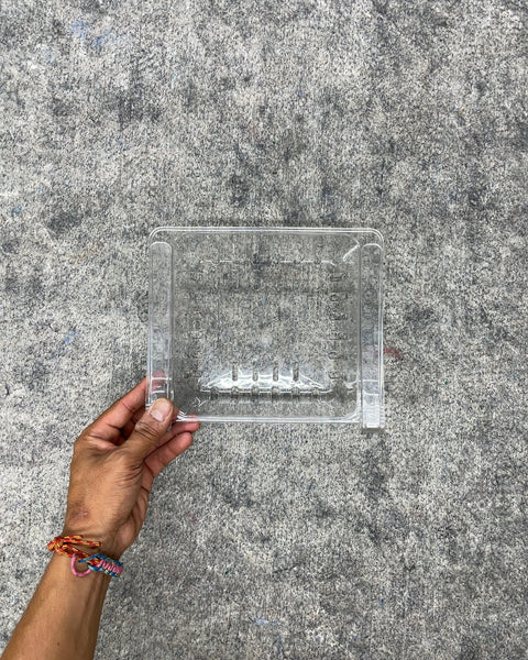 Clear Plastic Pull-Out Drawer Organizer, 8x7”