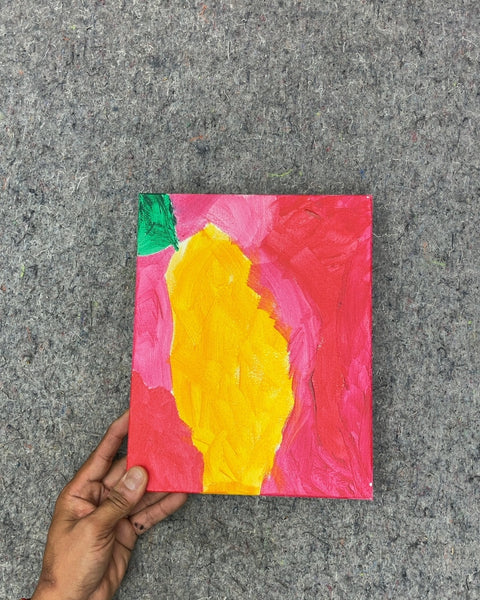 Coupla Abstract Paintings, 8" & 10"