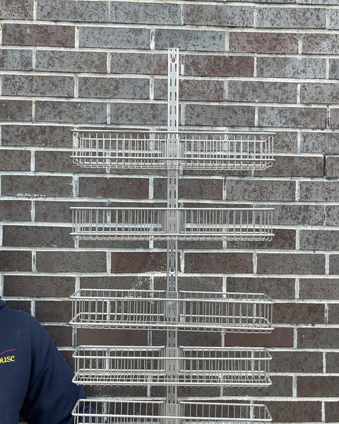 Serious Wall-Mounted Rack Solution, H80"
