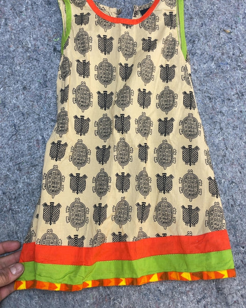 Cute Kids Turtle Dress,