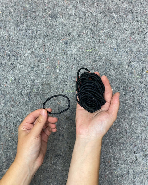 Black Hair Elastics