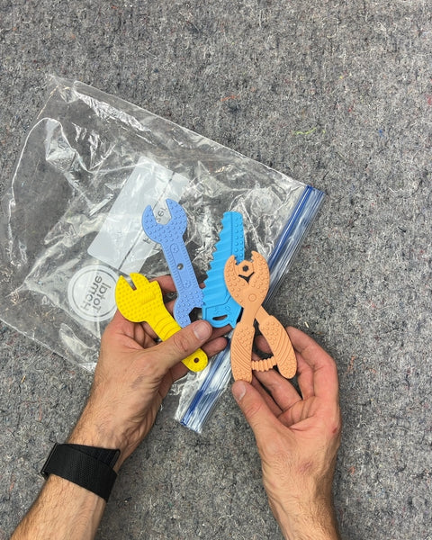 A Set of Teethers to Make Sure Your Baby Gets a Job in This New Economy