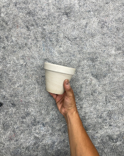Small Ceramic Terracotta Flower Pot Planter, 4.5”
