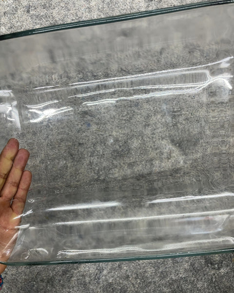Clear Glass Rectangular Baking Dish