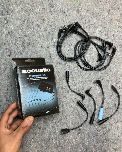 Acoustic Power 1C Multi-Pedal Power Supply Kit, Brick not Included