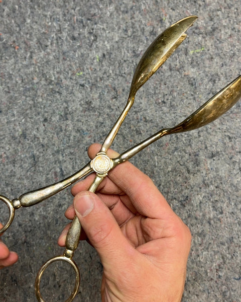Vintage Serving Tongs