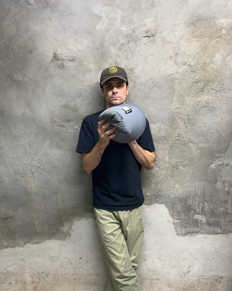 Pillowy Gray Travel Pillow