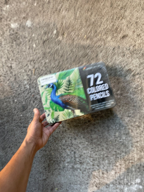 72 Colored Pencils Set