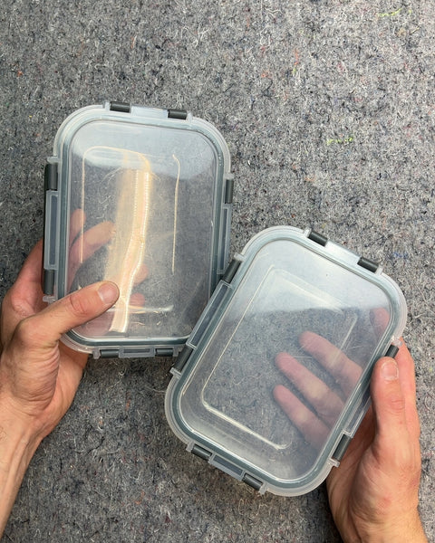 Two More Clear Glass Food Storage Containers with Lids
