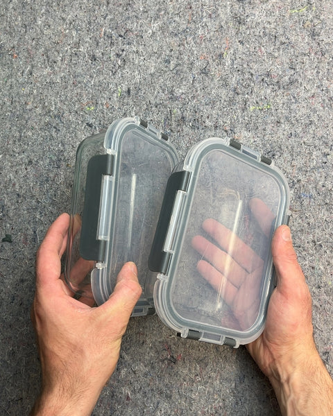 Two More Clear Glass Food Storage Containers with Lids