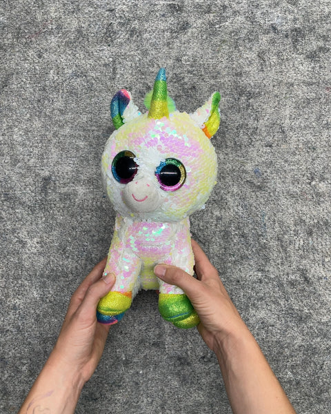 Ty Flippables Diamond the Unicorn Sequin Plush