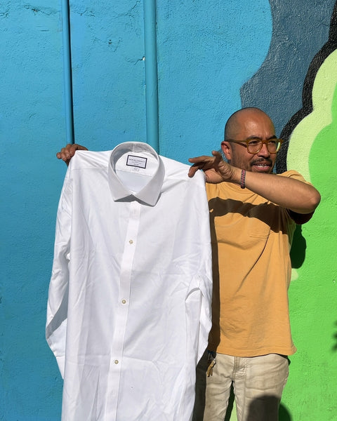 Like New Charles Tyrwhitt White Slim Fit Non-Iron Shirt, Size 17.5/34in 44/86cm