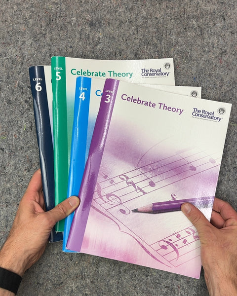 The Royal Conservatory Celebrate Theory Books, Levels 3-6