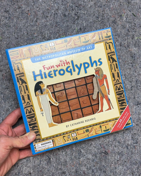 Fun with Hieroglyphs Activity Book & Stamps By The MET