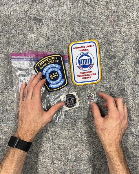Arlington County Virginia Emergency Services Patches and Pins
