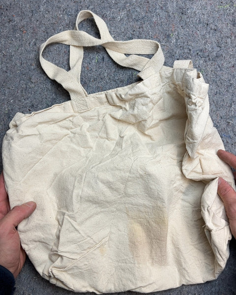 Cream Canvas Tote Bag