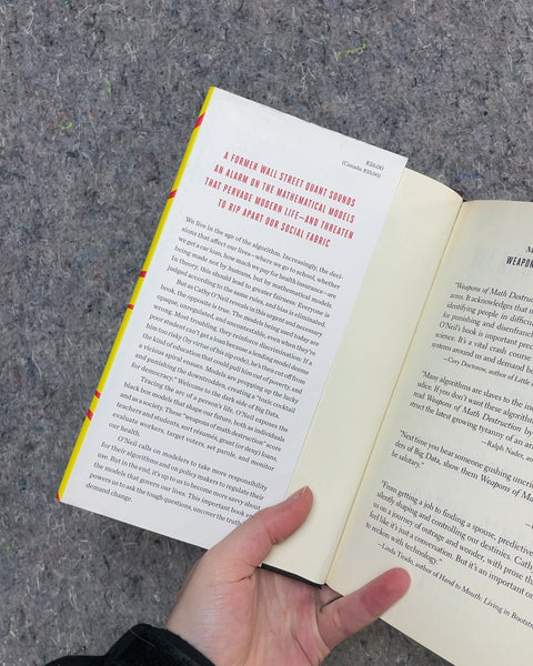 Weapons of Math Destruction by Cathy O'Neil