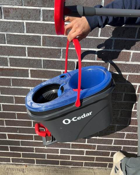 O-Cedar EasyWring Spin Mop and Bucket System