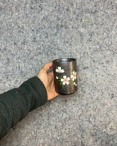 Floral Sake Cup