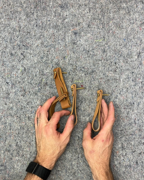 Sexy Leather Wall Straps