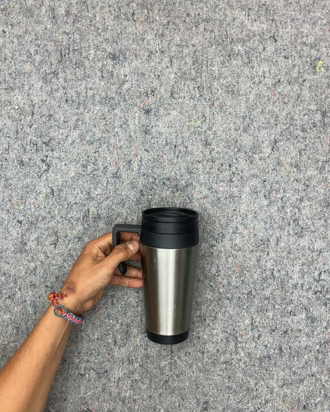 Stainless Steel Travel Mug with Handle