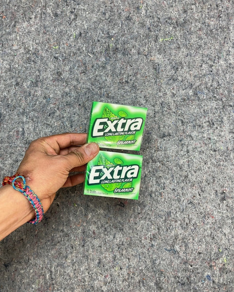 Extra Spearmint Gum, 2 Packs