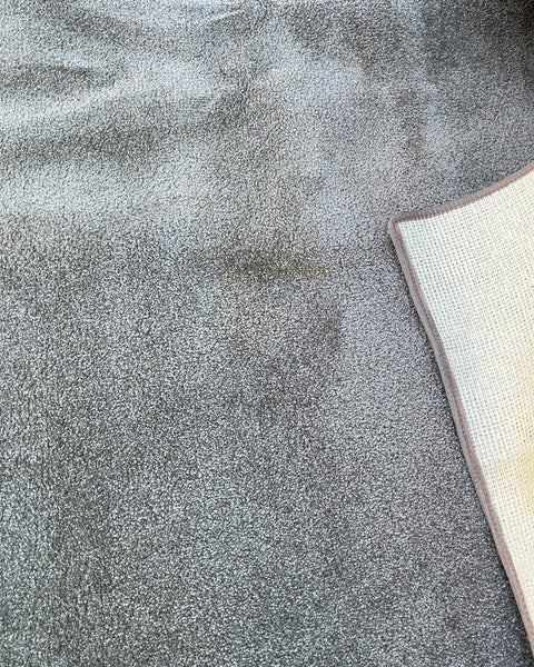 Just A Giant Gray Area Rug, 107x130"