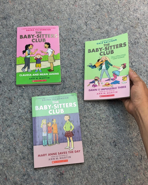 The Baby-Sitters Club Graphic Novels by Ann M. Martin (Set of 3)