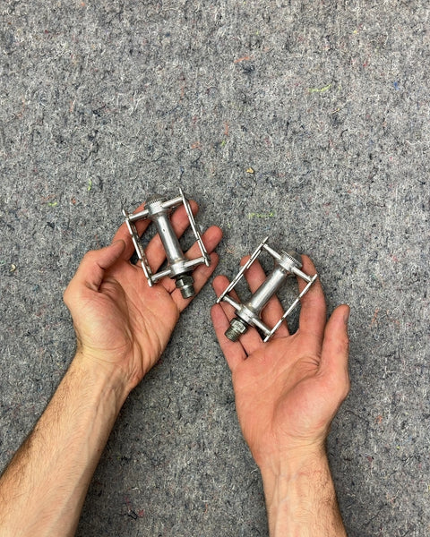Vintage KKT Japanese Bike Pedals