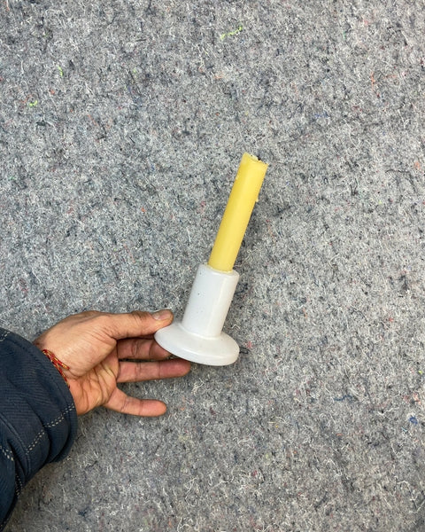 Paddy Wax White Ceramic Candle Holder