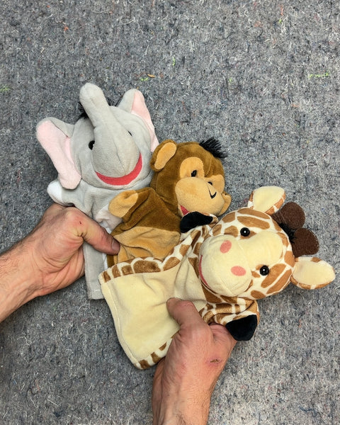 Melissa & Doug Zoo Friends Hand Puppets