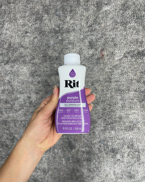 Rit All Purpose Liquid Dye Purple, 8 fl oz (new)