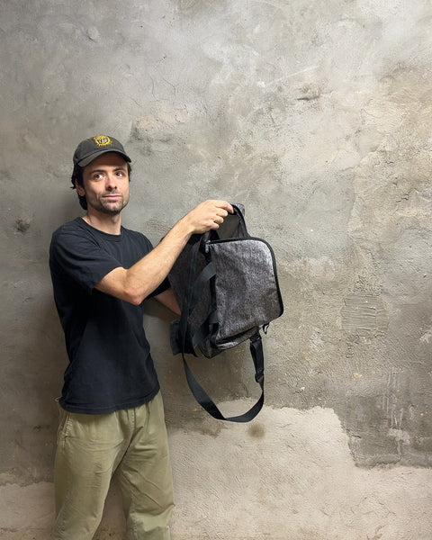 Adidas Gray Duffle Bag
