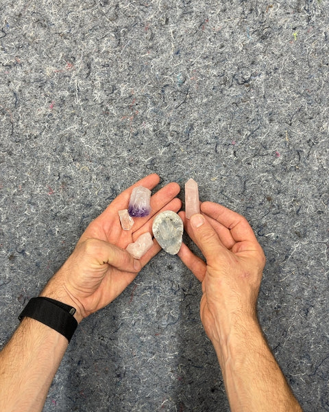Assorted Quartz and Amethyst Crystal Collection