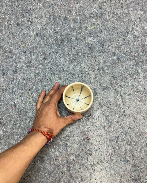 Ceramic Face Cup (Maybe Planter)