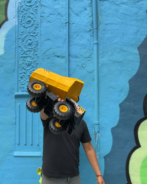 Yellow Toy Dump Truck